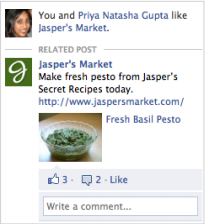 Publicidad en Facebook: Page Post: Links (2)