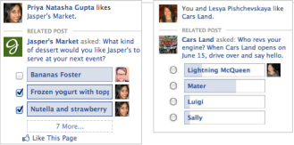Publicidad en Facebook: Page Post: Questions (1)